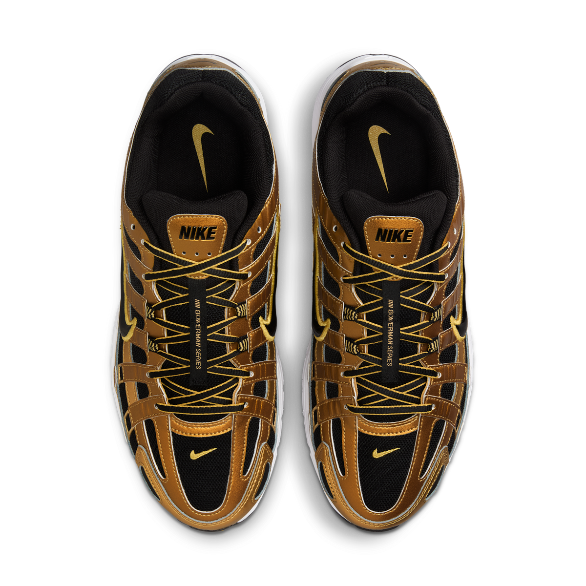 Nike P-6000 Metallic Gold Infinite Gold White Black