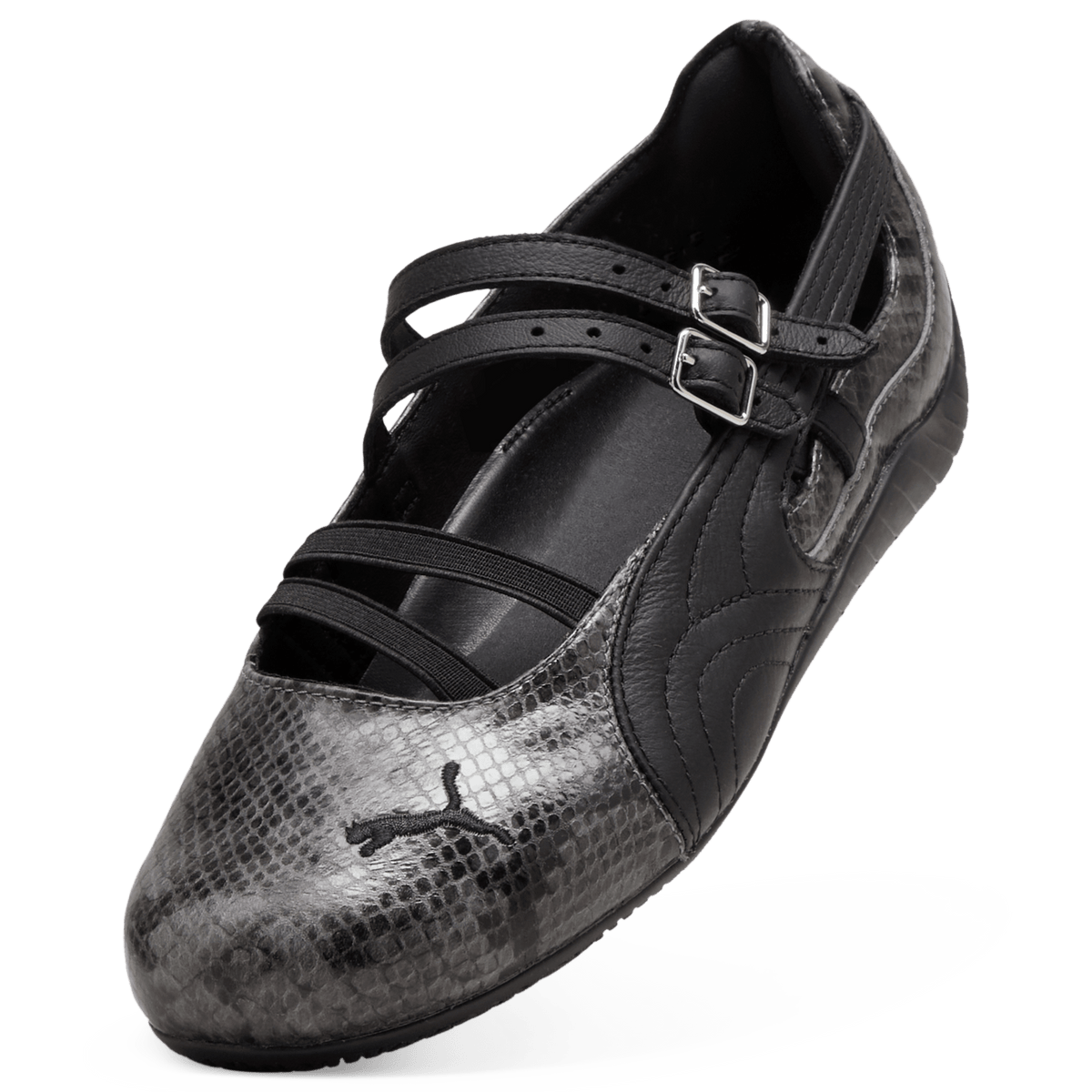 Puma Speedcat Ballet Snakeskin Cool Dark Gray Black (Women's) | 405326-02