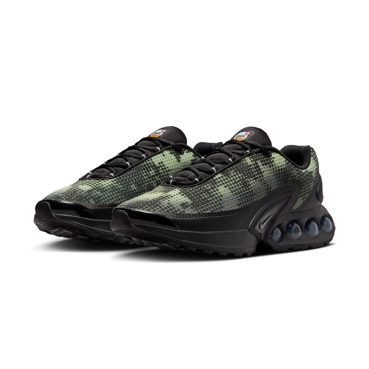Nike Air Max Dn Black Olive Aura Medium Olive Metallic Silver | IB3078-010