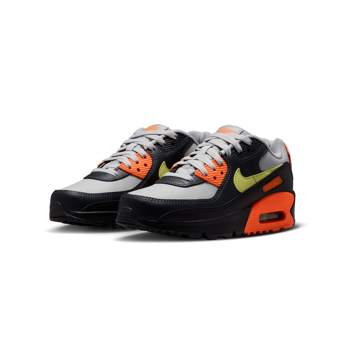 Nike Air Max 90 LTR Light Smoke Grey Hyper Crimson (GS)