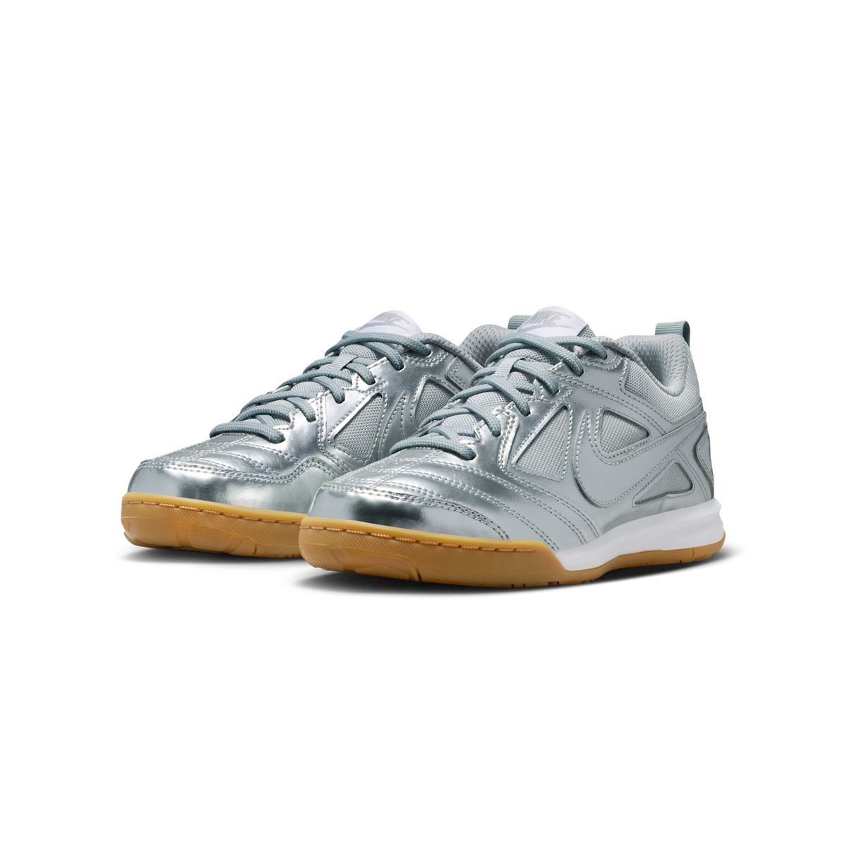 Nike Gato LV8 Metallic Silver White Gum Light Brown (GS)