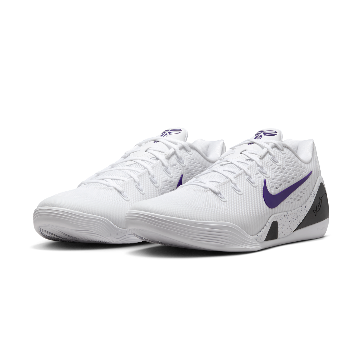Nike Kobe 9 Elite Low EM Protro White Court Purple