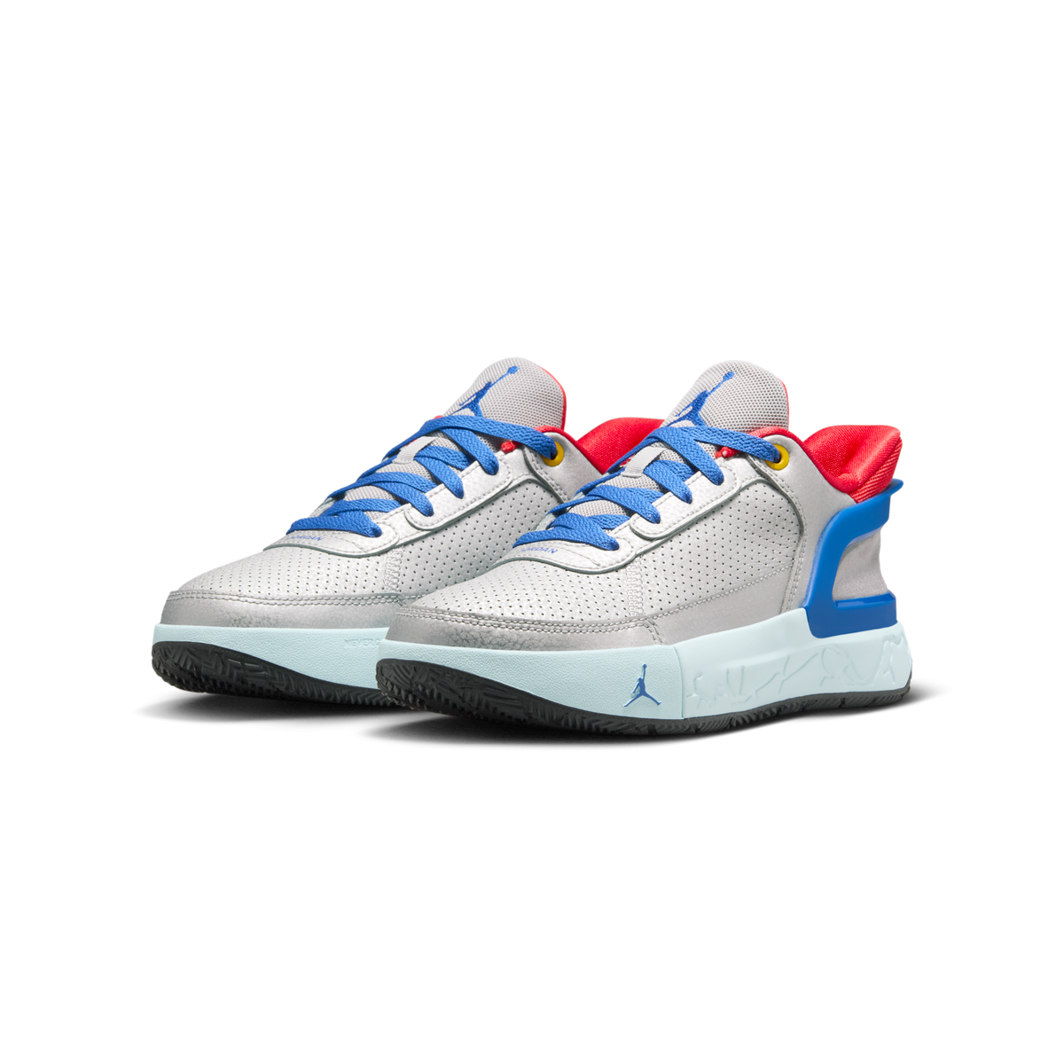Jordan DAY1 EO Metallic Silver Light Crimson Glacier Blue Game Royal (GS)