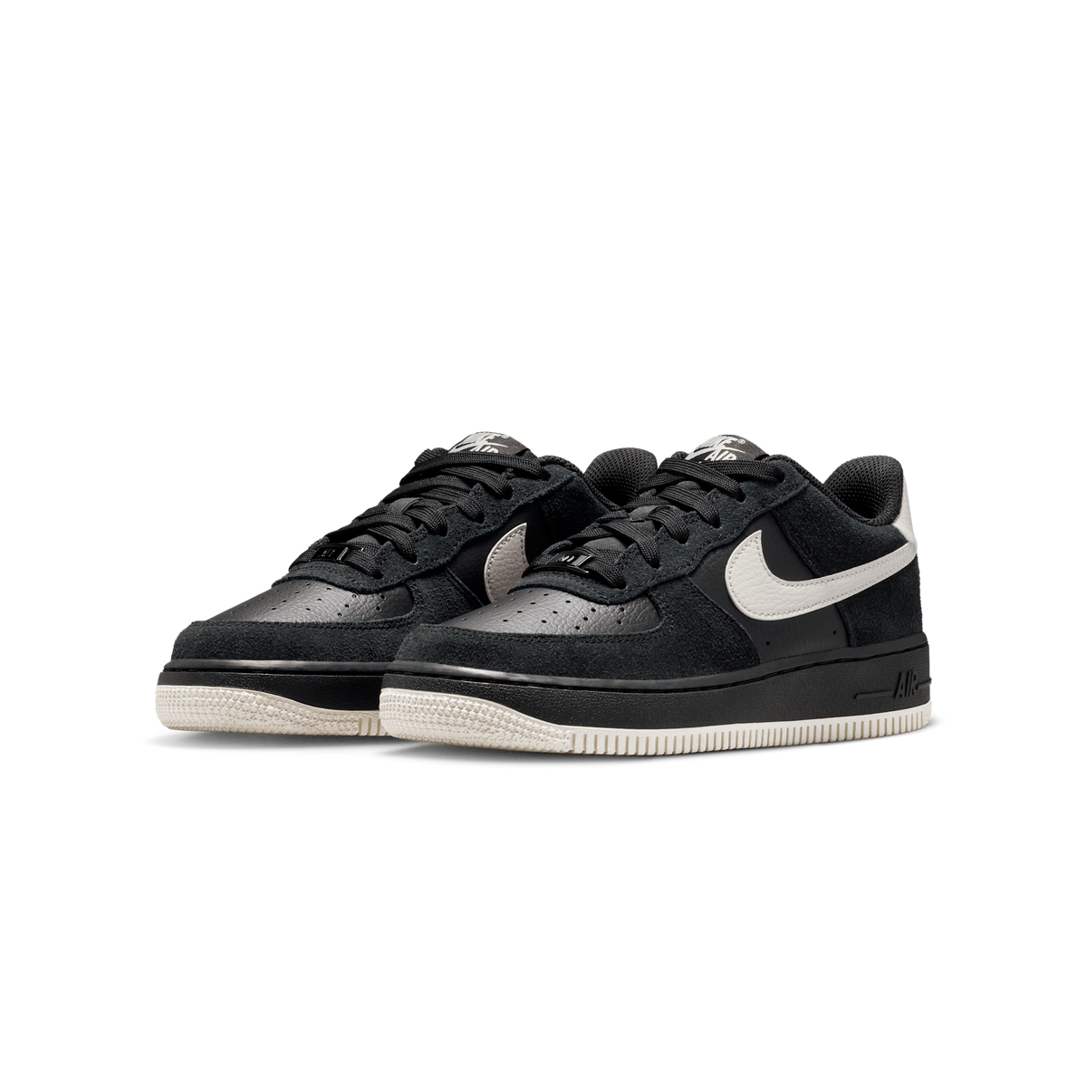 Nike Air Force 1 Low LV8 2 Black Light Bone (GS)