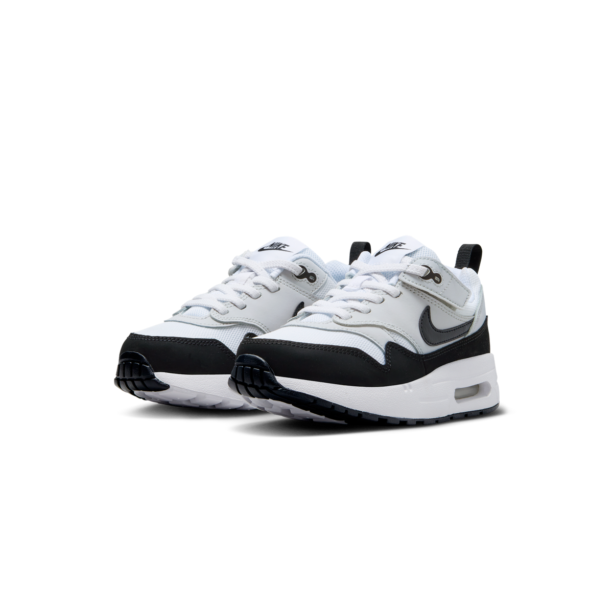 Nike Air Max 1 EasyOn White Black (PS)