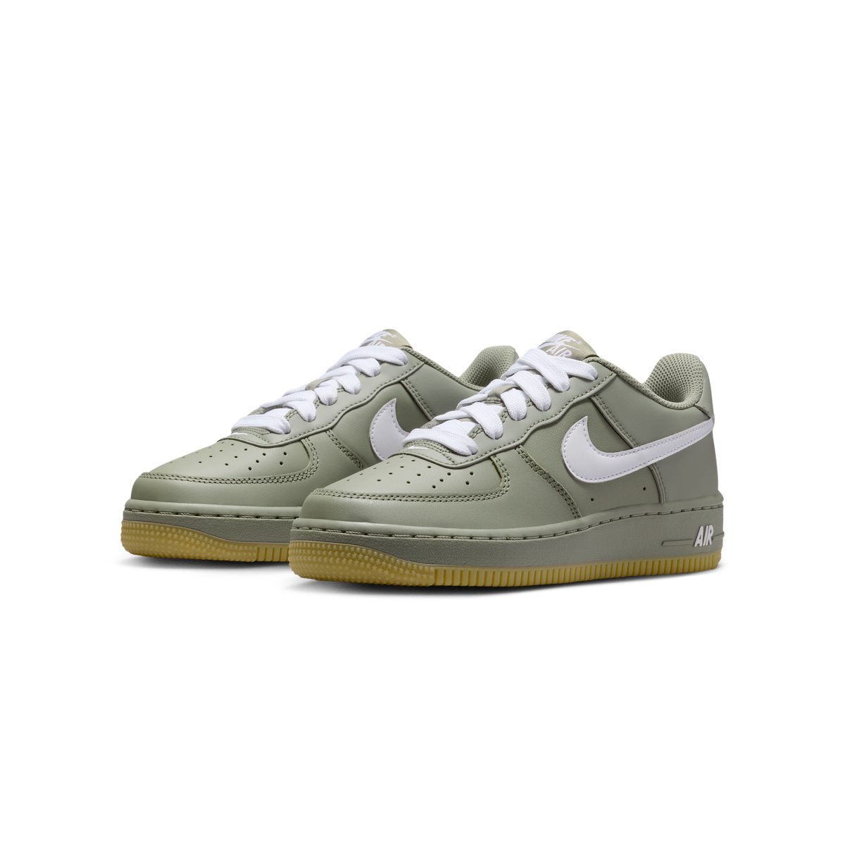Nike Air Force 1 Low LV8 Light Army Gum White (GS)