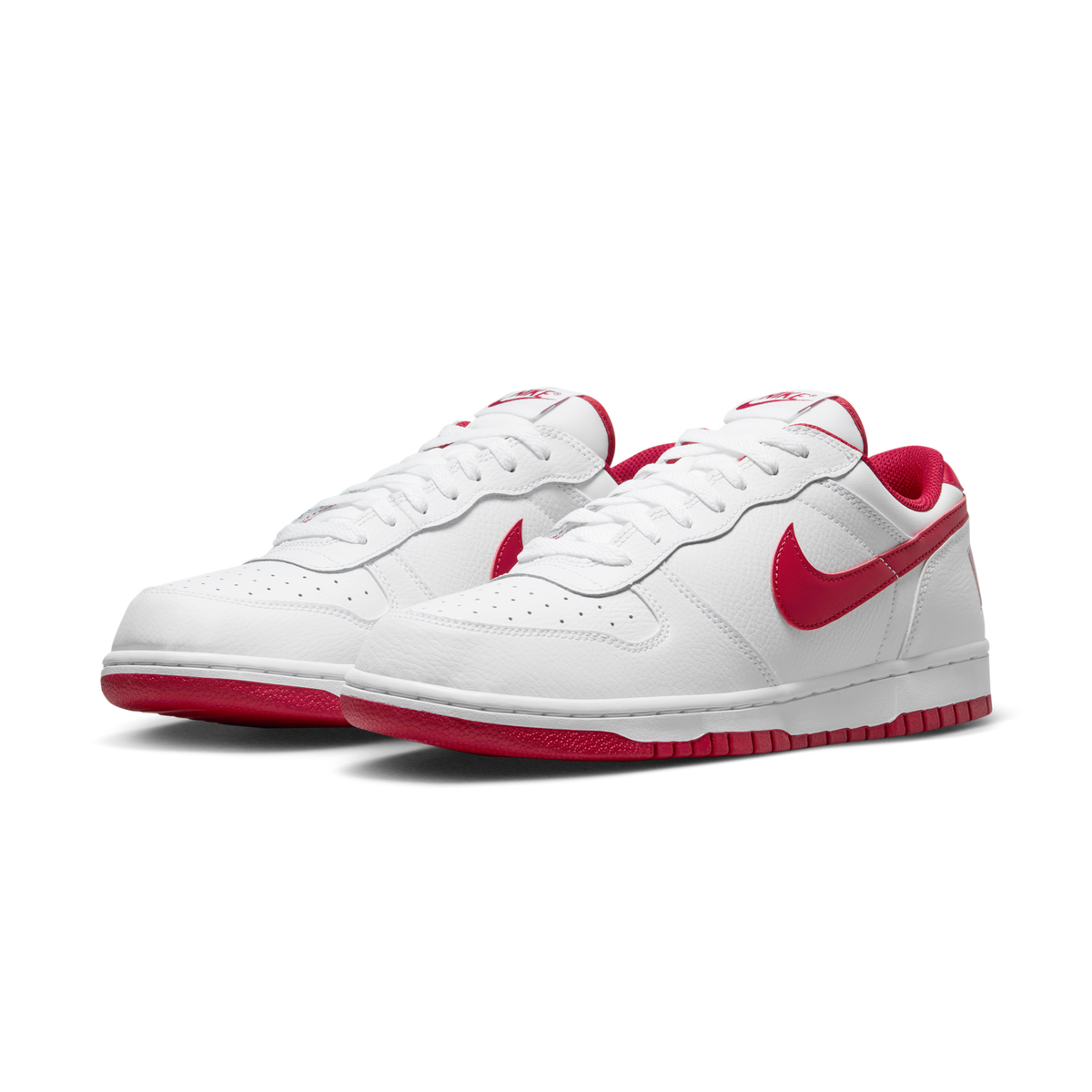 Nike Big Nike Low White Gym Red | 355152-150