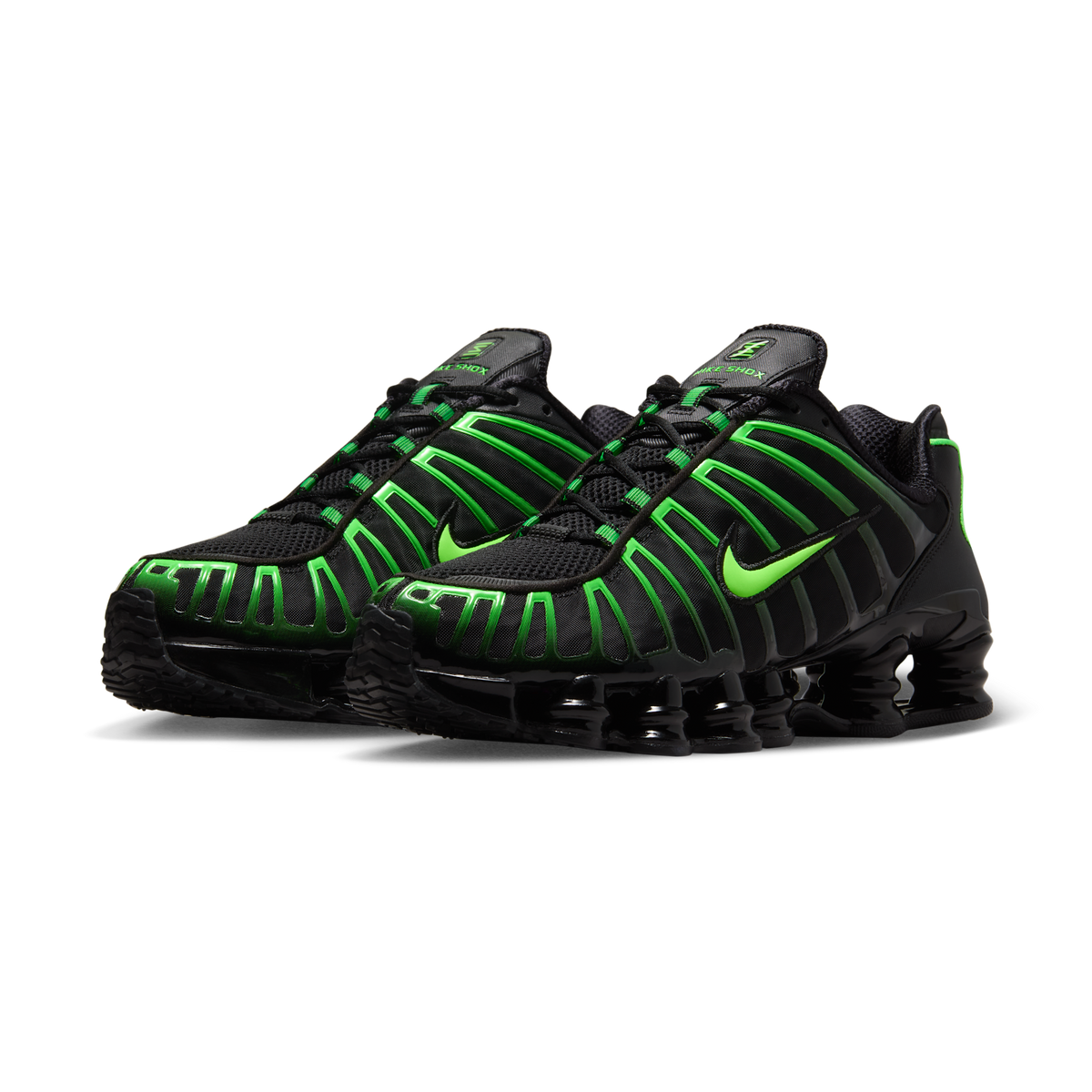 Nike Shox TL Black Green Strike | AV3595-012