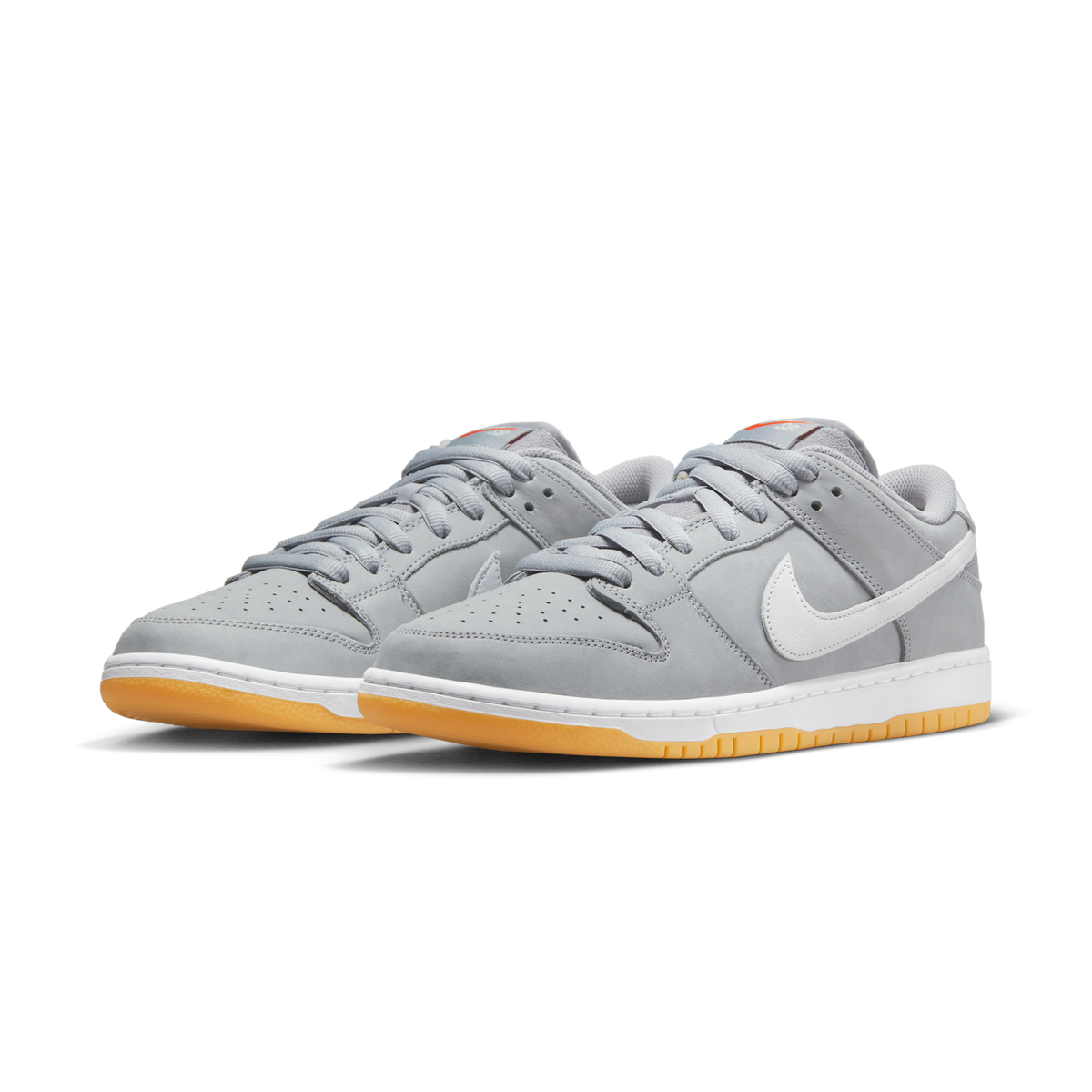 Nike SB Dunk Low Pro ISO Orange Label Wolf Grey Gum