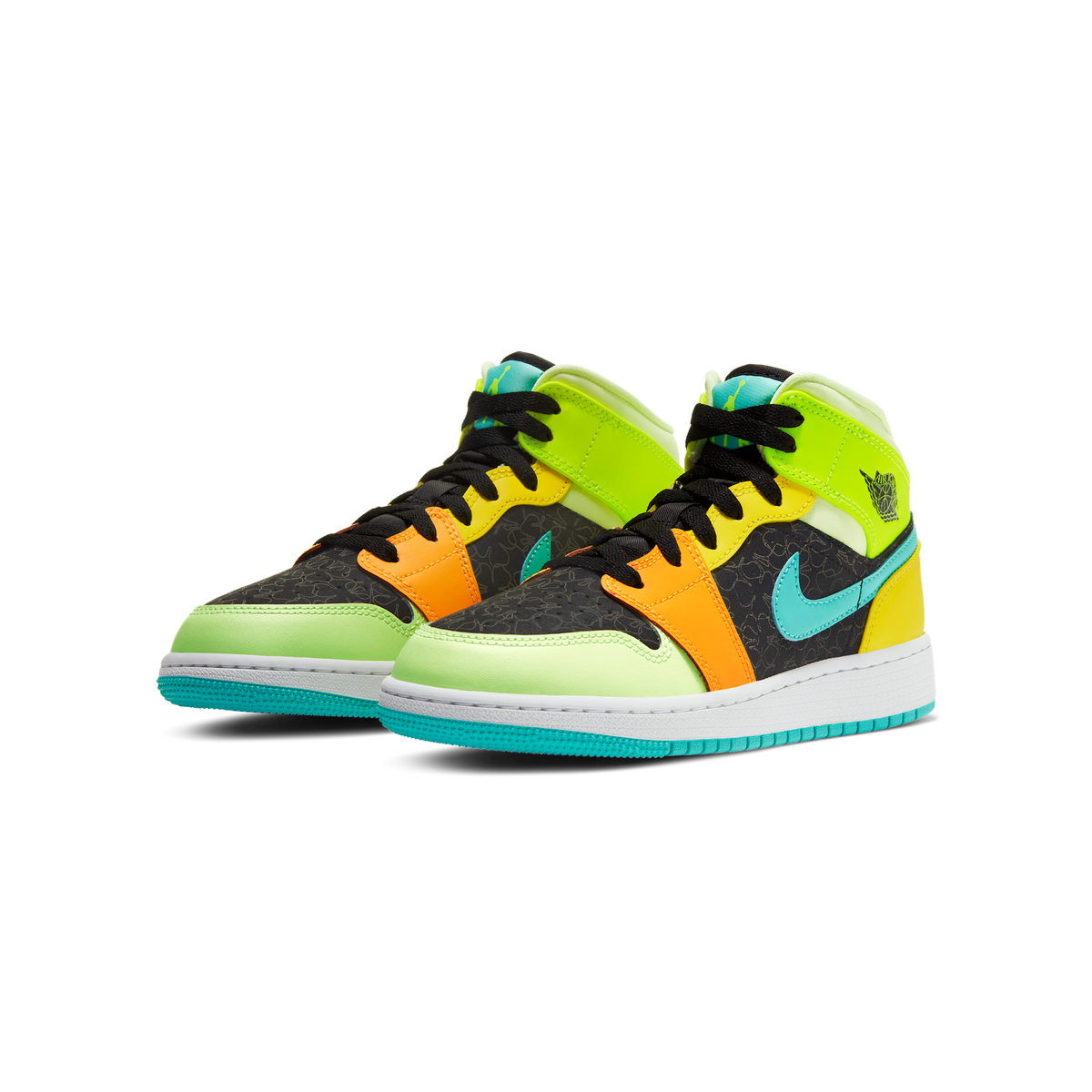 Jordan 1 Mid SE Aurora Green (GS)