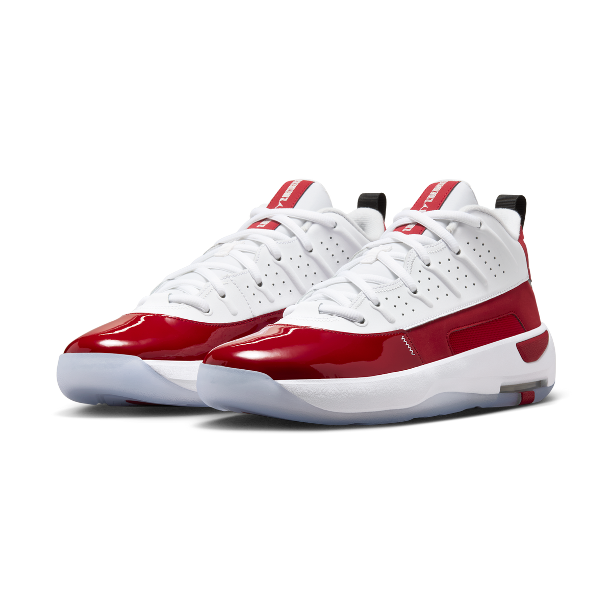 Jordan Max Aura 7 White Gym Red Black