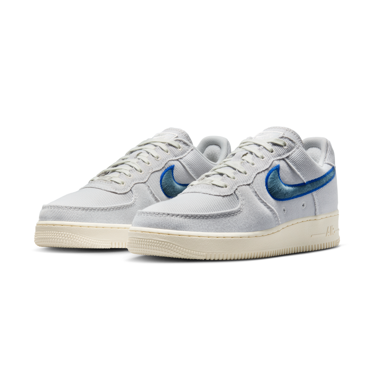 Nike Air Force 1 Low Canvas Photon Dust Game Royal Pale Ivory Smokey Blue