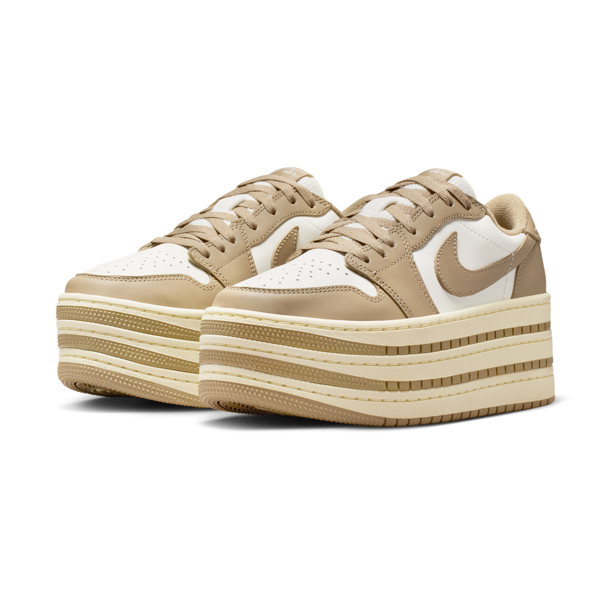 Jordan 1 Low Triple Stack Khaki Sail (Women's)