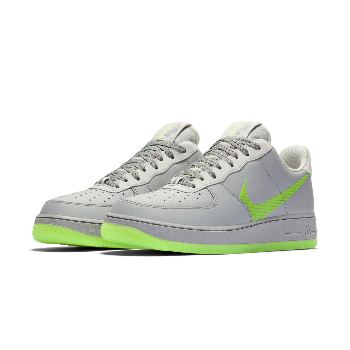 Nike Air Force 1 Low Wolf Grey Ghost Green