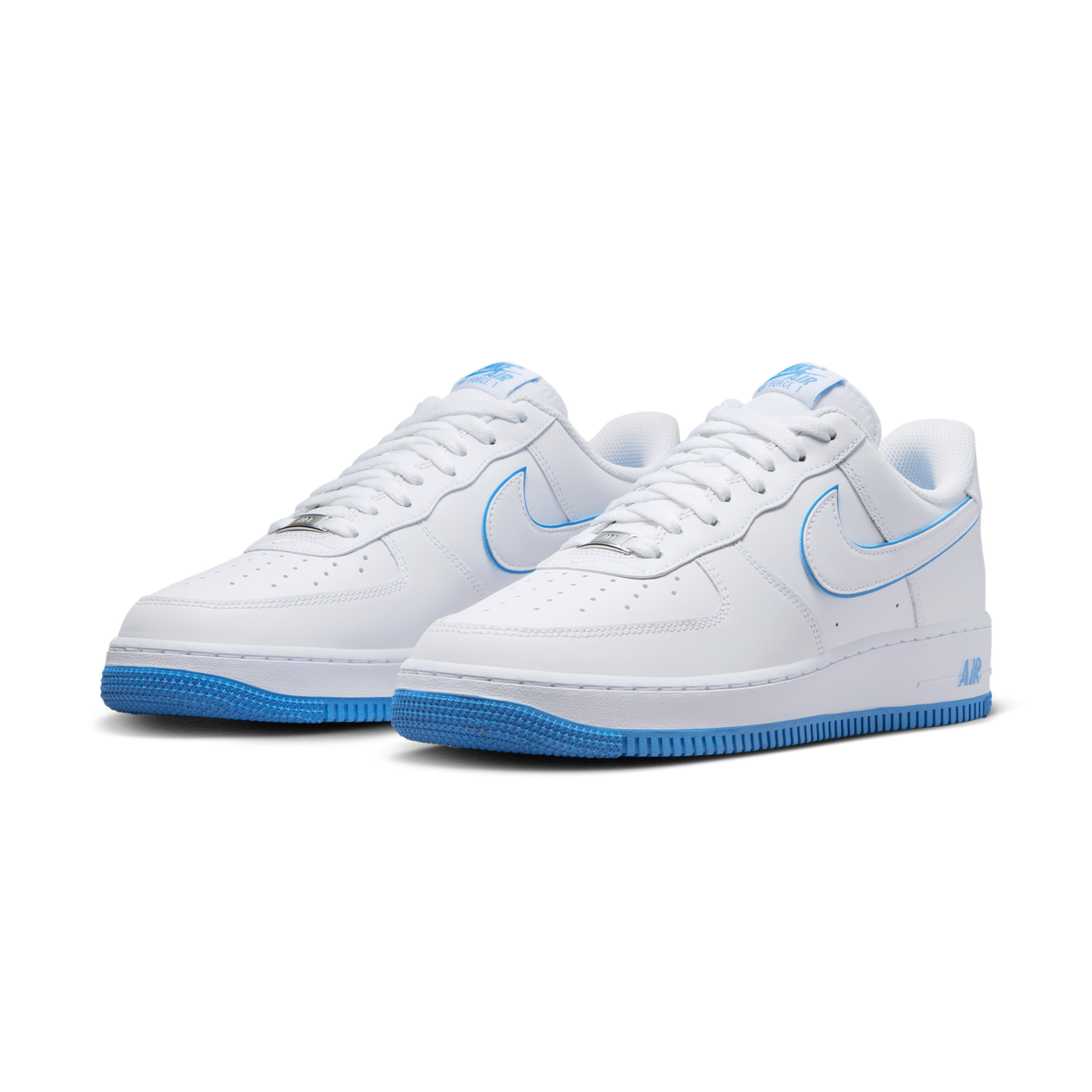 Nike Air Force 1 '07 Low White University Blue Sole