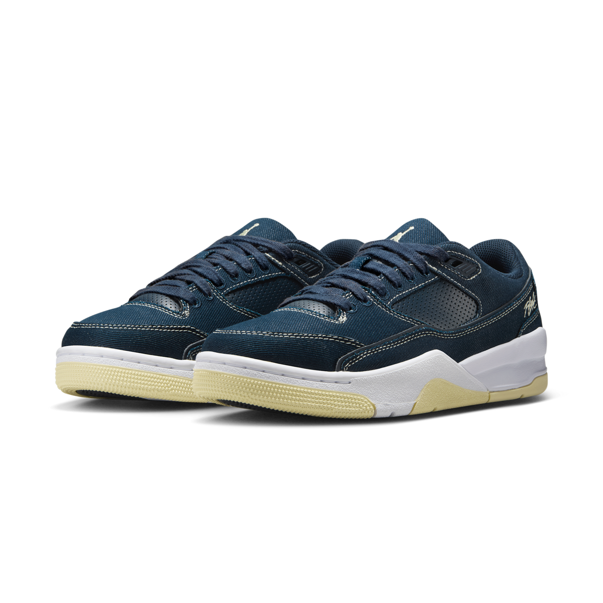 Jordan Flight Court Obsidian White Alabaster (Women's)