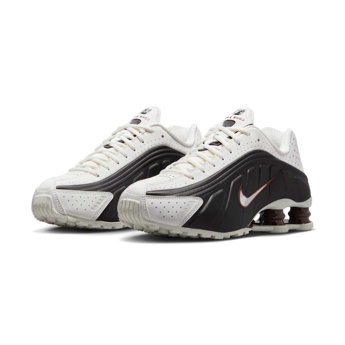 Nike Shox R4 Sail Fauna Brown (Women's) | AR3565-104