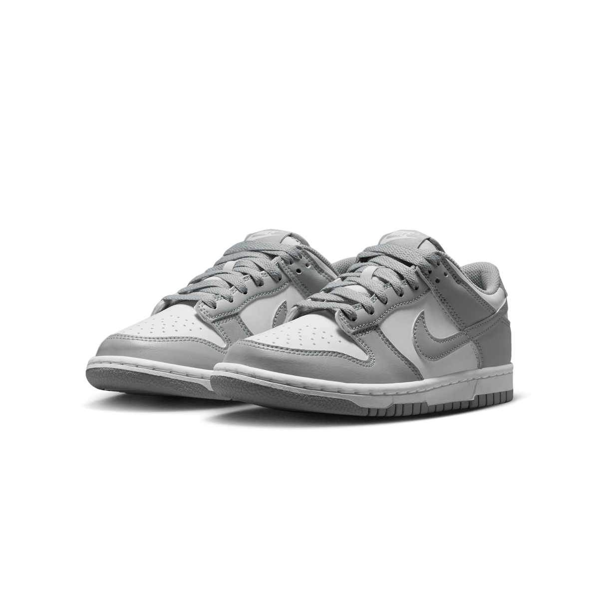 Nike Dunk Low Light Smoke Grey White (GS)
