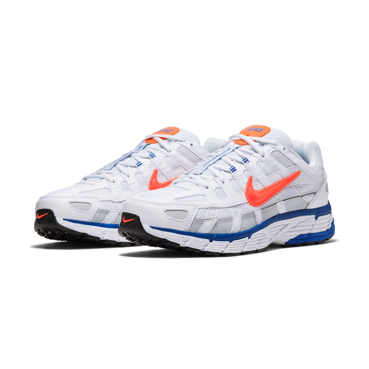 Nike P-6000 White Crimson Racer Blue