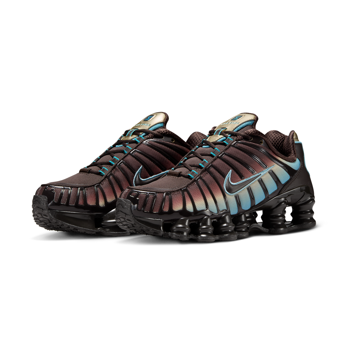 Nike Shox TL Velvet Brown Denim Turquoise (Women's) | IB4340-200