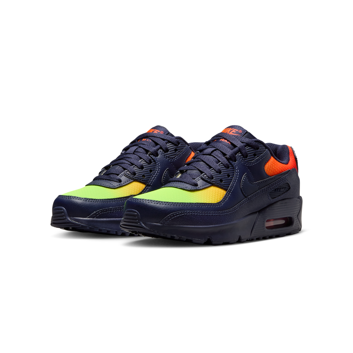 Nike Air Max 90 LTR Lemon Venom Blackened Blue (GS)