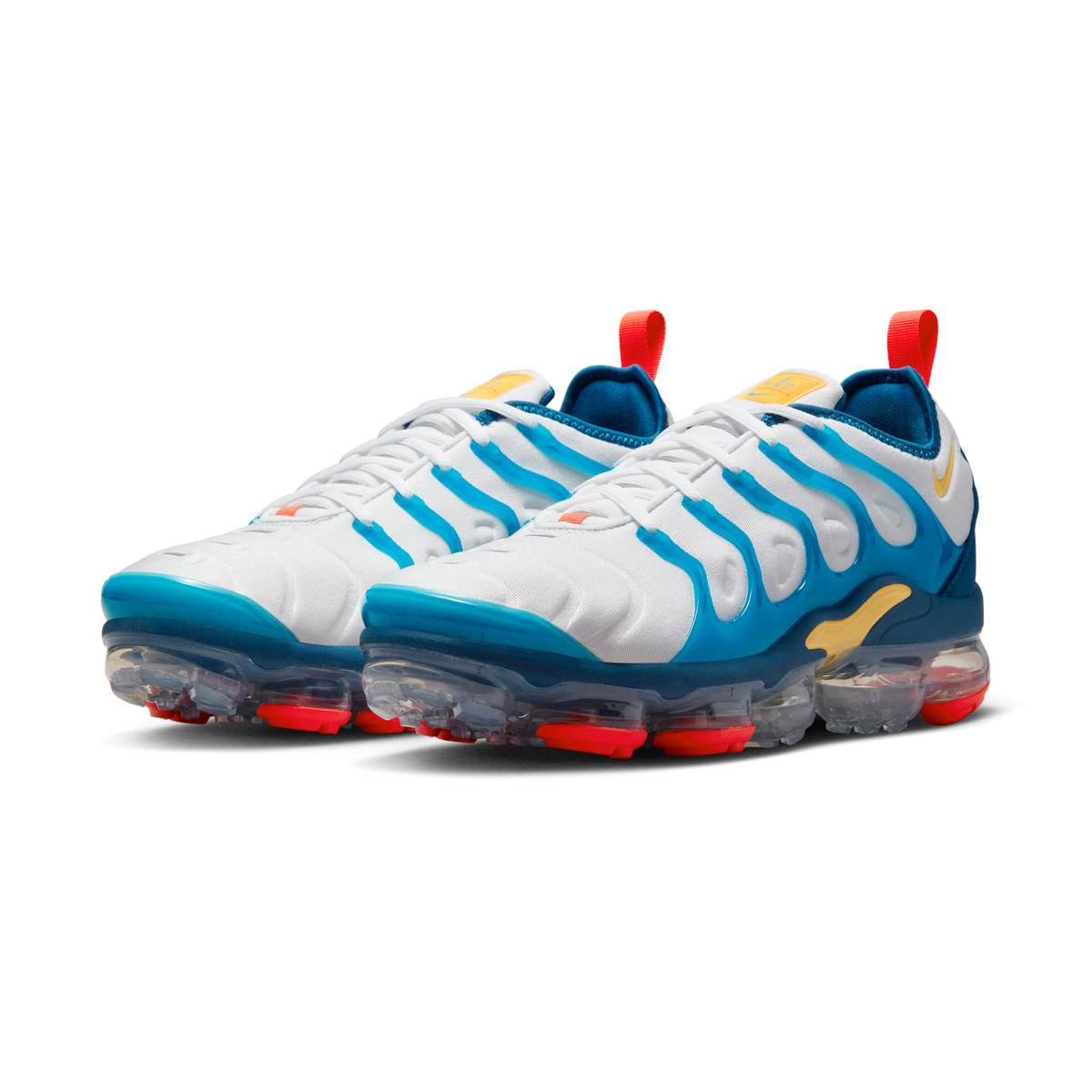 Nike Air VaporMax Plus White Citron Pulse Industrial Blue | FJ3999-100