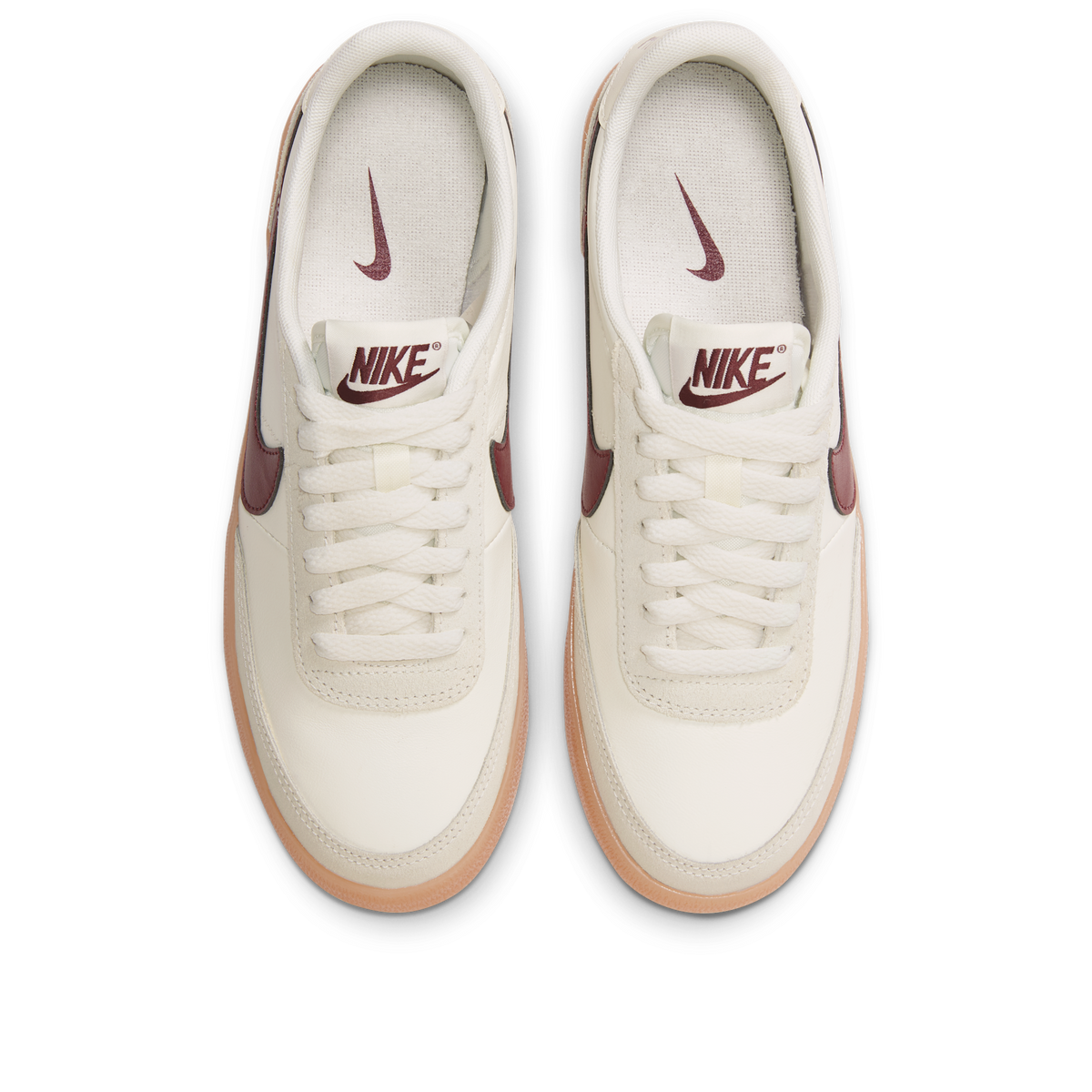 Nike Killshot 2 Sail Gum Yellow Night Maroon (Women's) | FZ5630-103