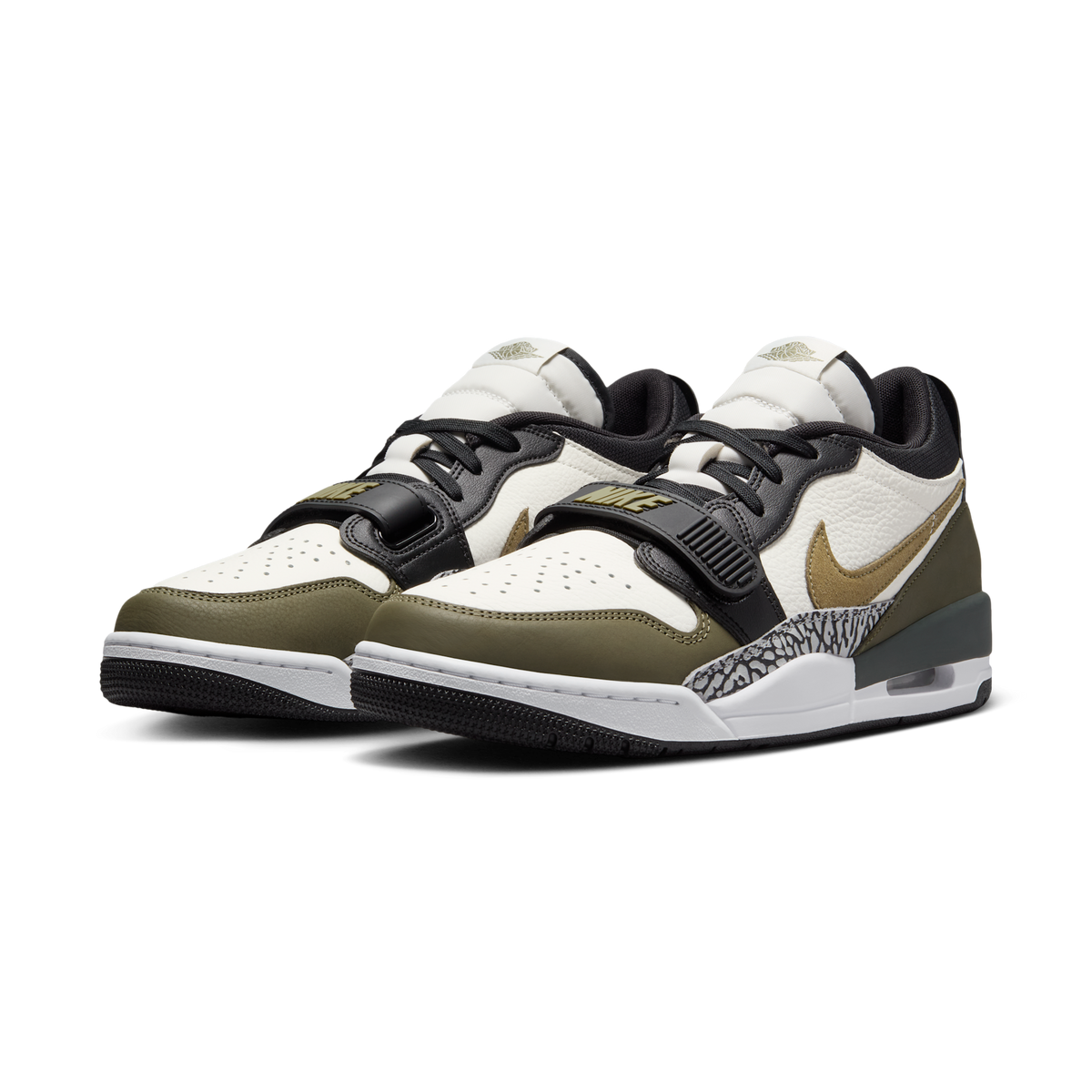 Jordan Legacy 312 Low Sail Black Medium Olive