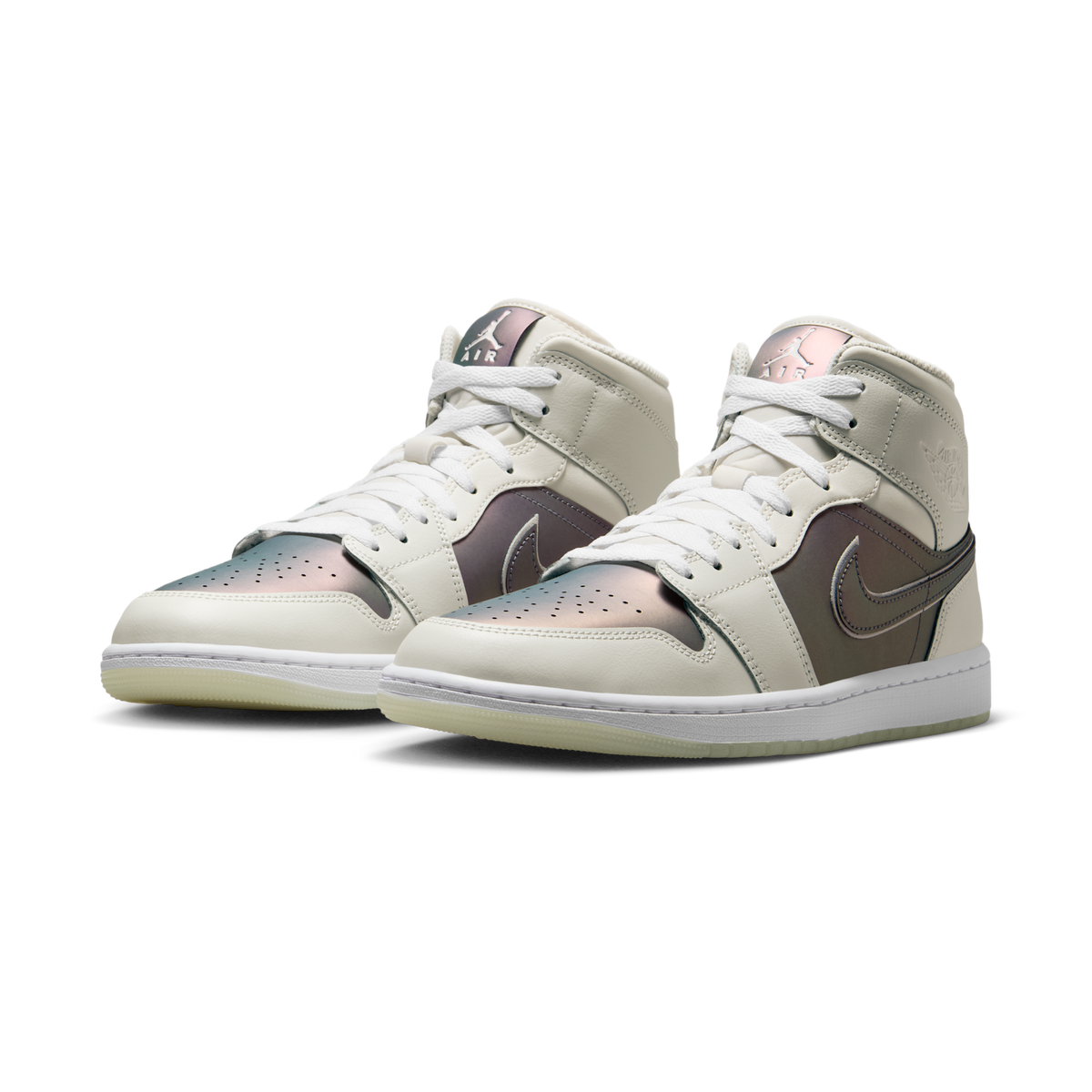 Jordan 1 Mid SE Phantom Iridescent