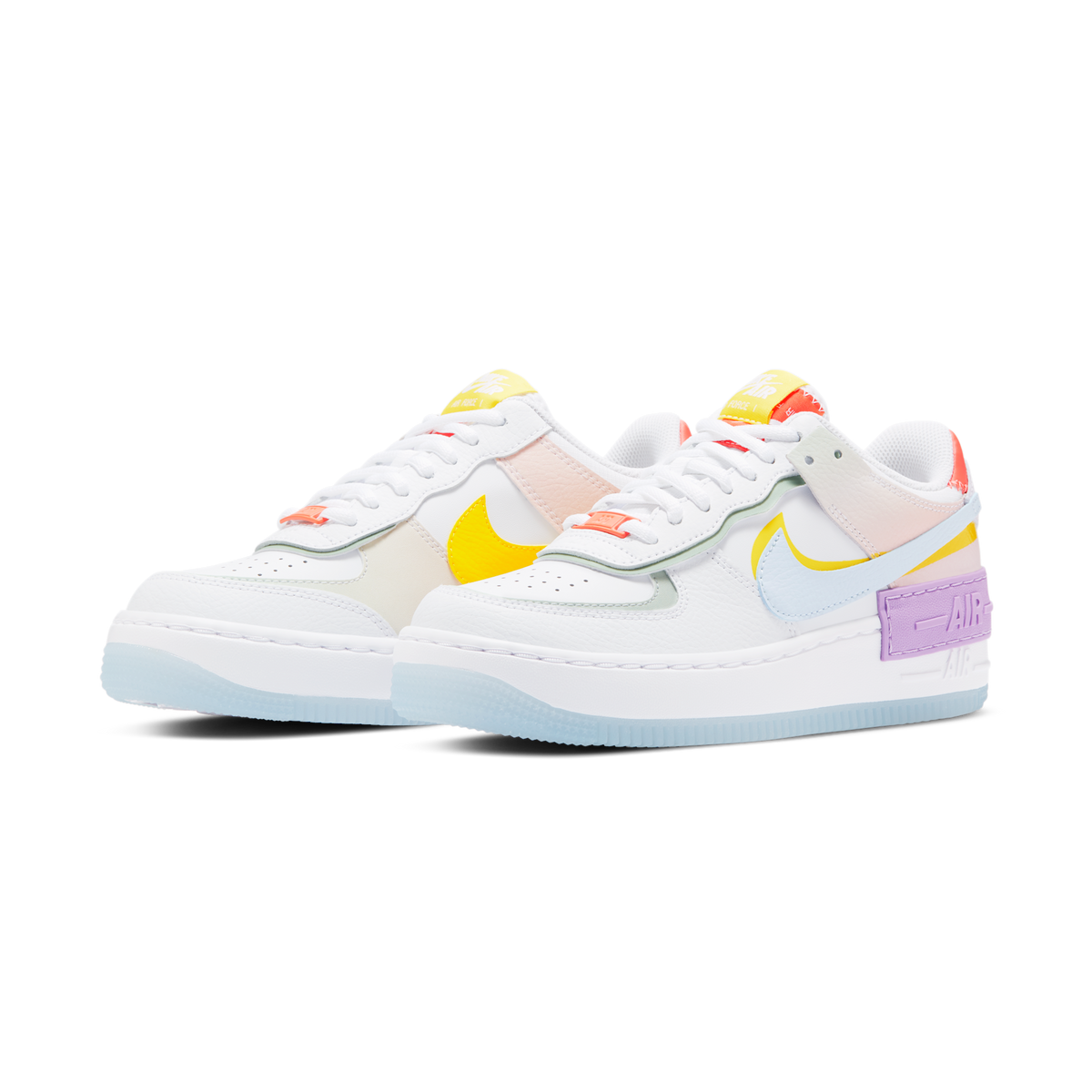 Nike Air Force 1 Low Shadow White Hydrogen Blue Purple (Women's)