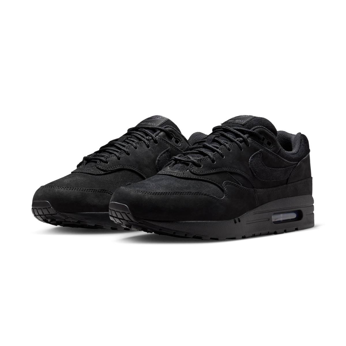 Nike Air Max 1 Premium Nubuck Black Cat