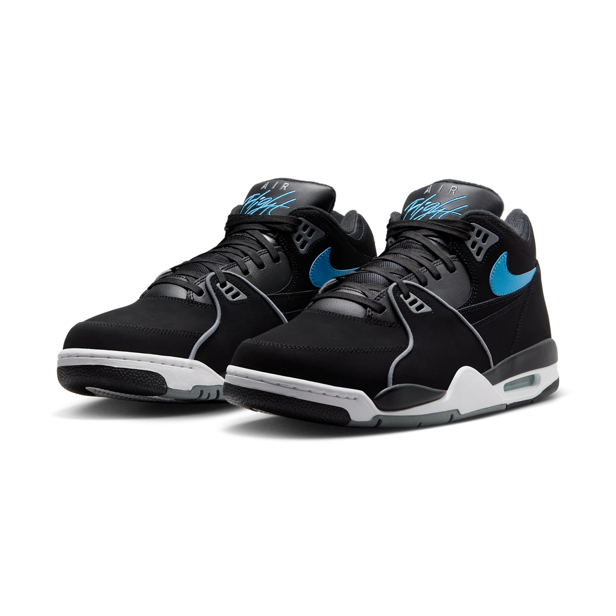 Nike Air Flight '89 Black Noise Aqua