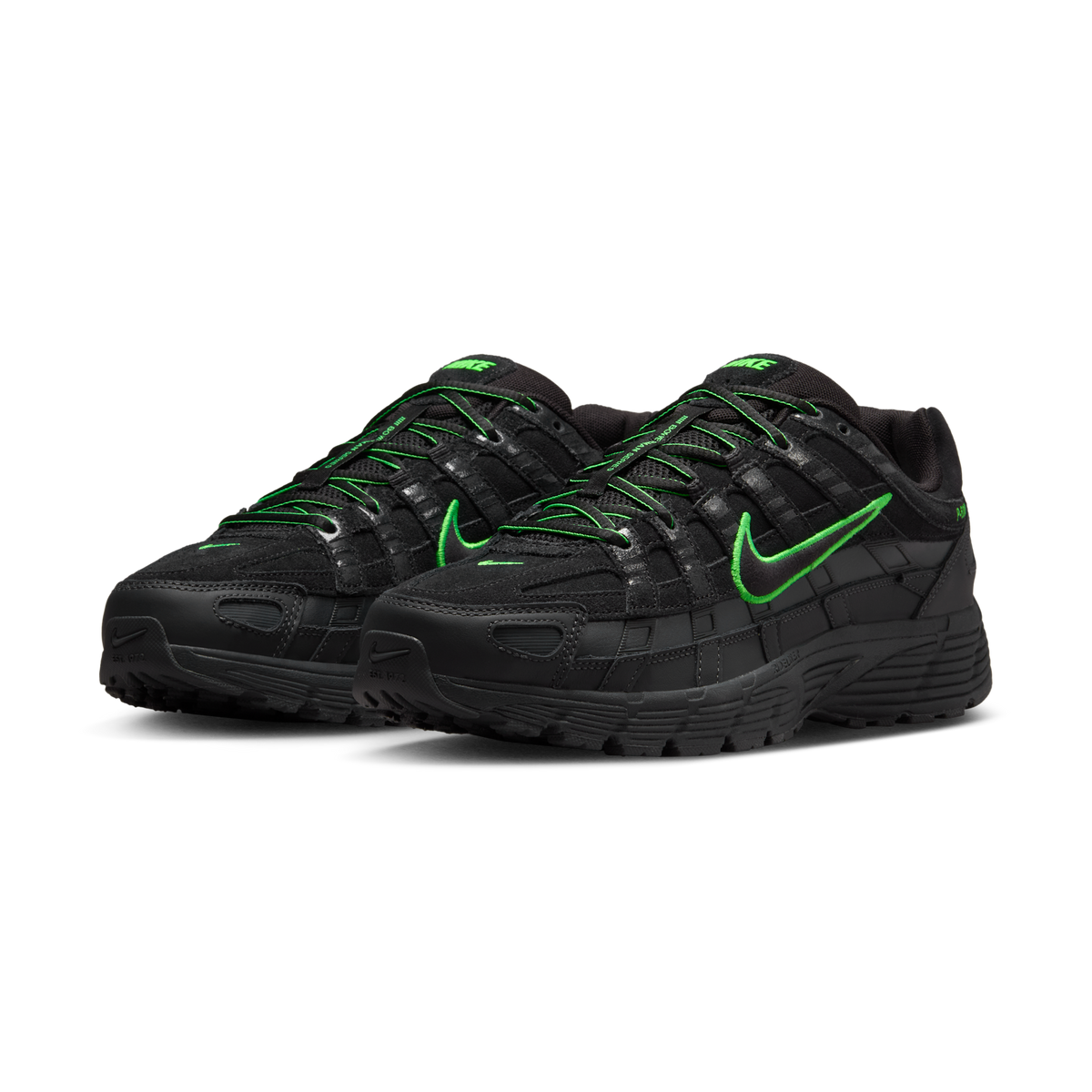 Nike P-6000 PRM Black Green Strike