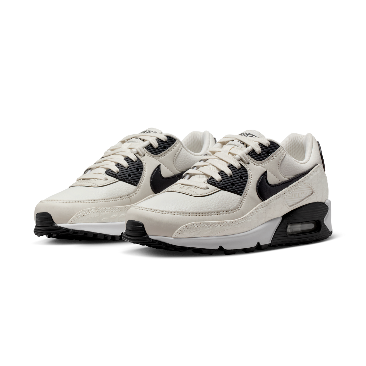 Nike Air Max 90 Sail Croc Print Phantom Black (Women's)