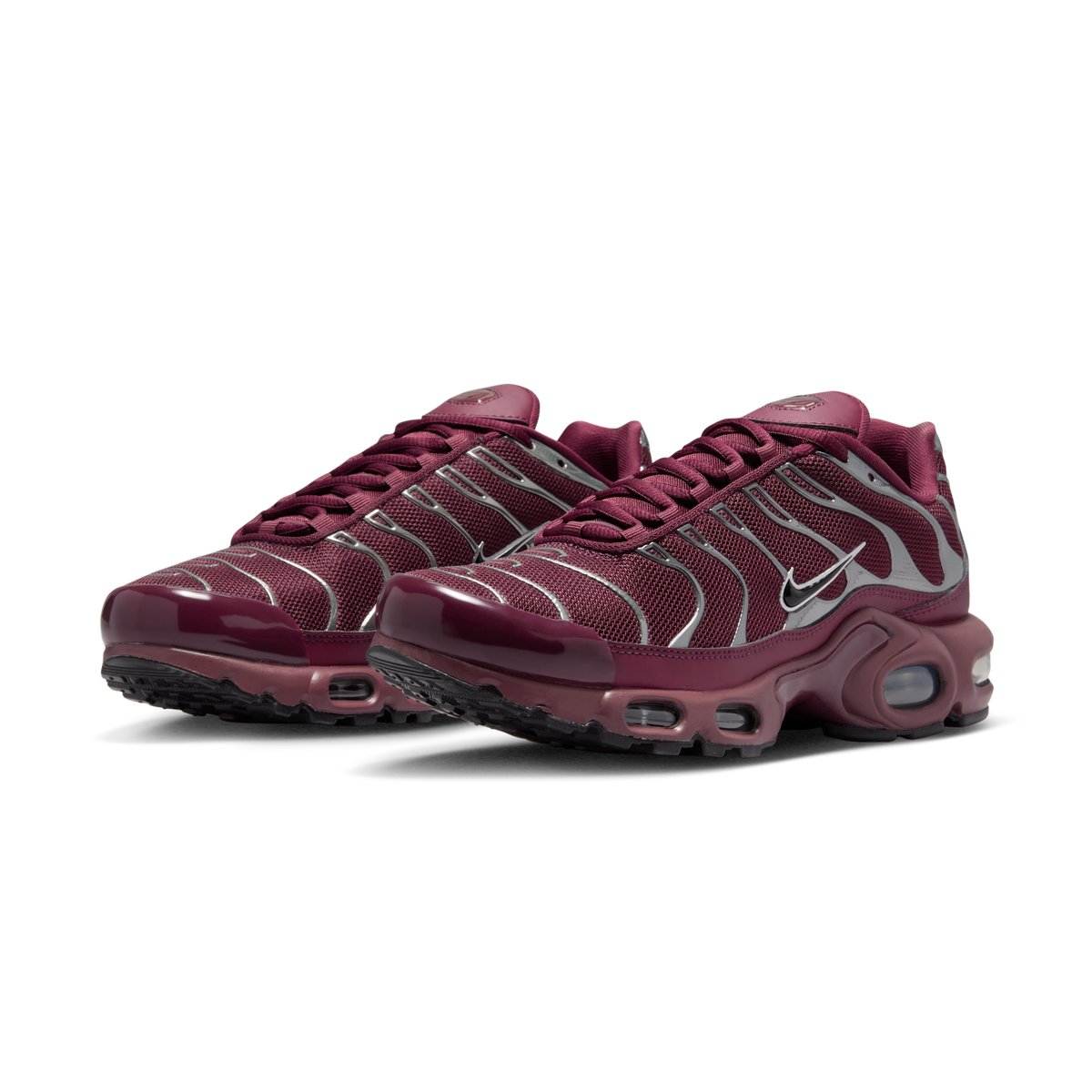 Nike Air Max Plus SE Night Maroon Metallic Silver (Women's) | HJ9743-600