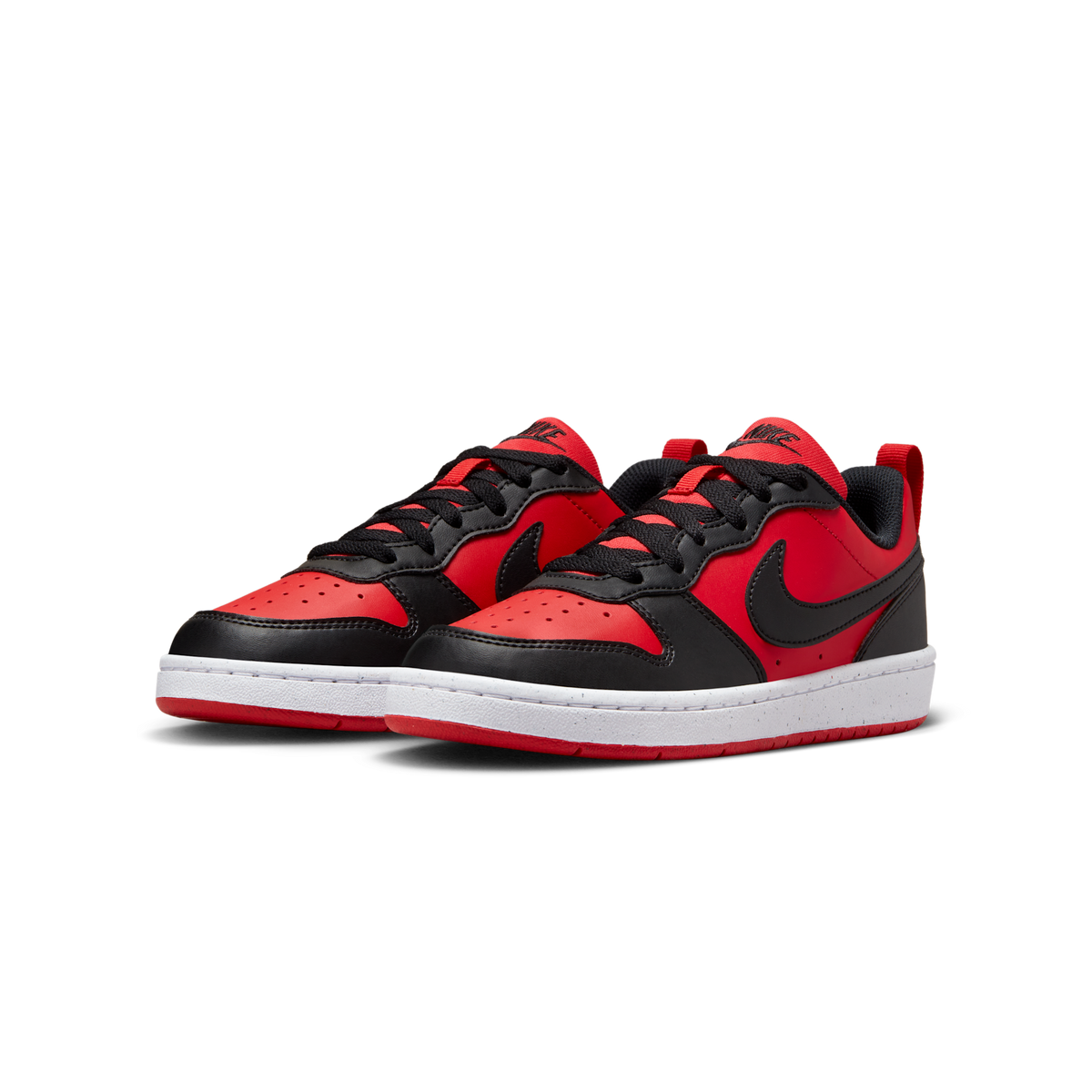 Nike Court Borough Low Recraft University Red Black (GS)