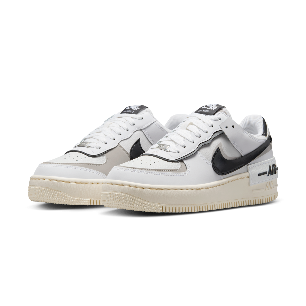 Nike Air Force 1 Low Shadow White College Grey Platinum Tint Off Noir (Women's)