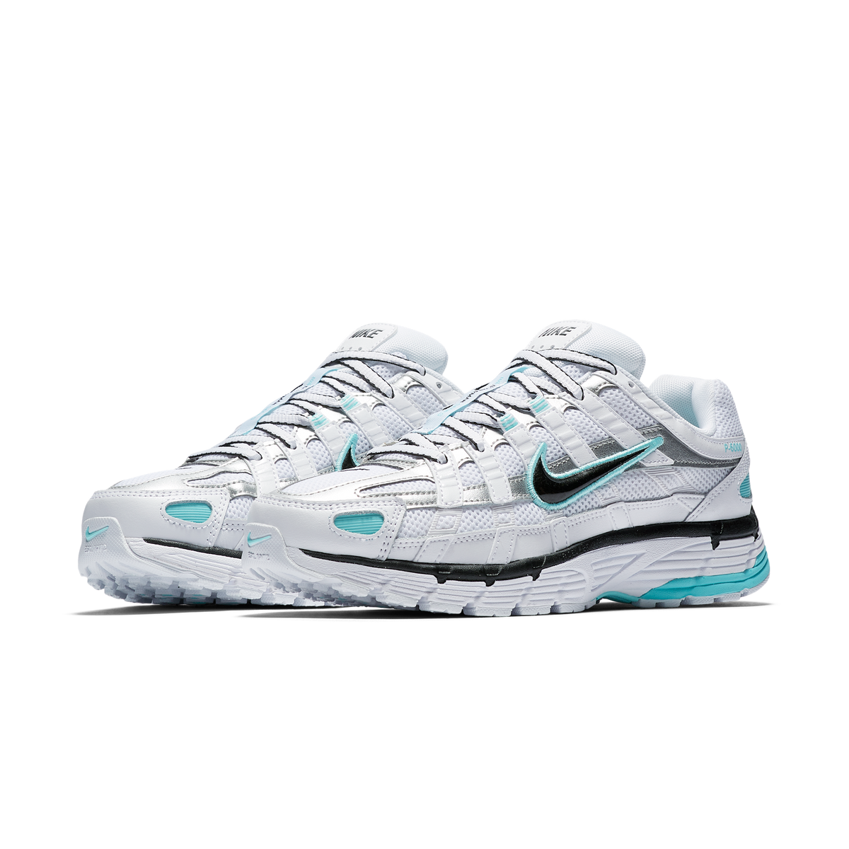Nike P-6000 White Light Aqua (Women's)