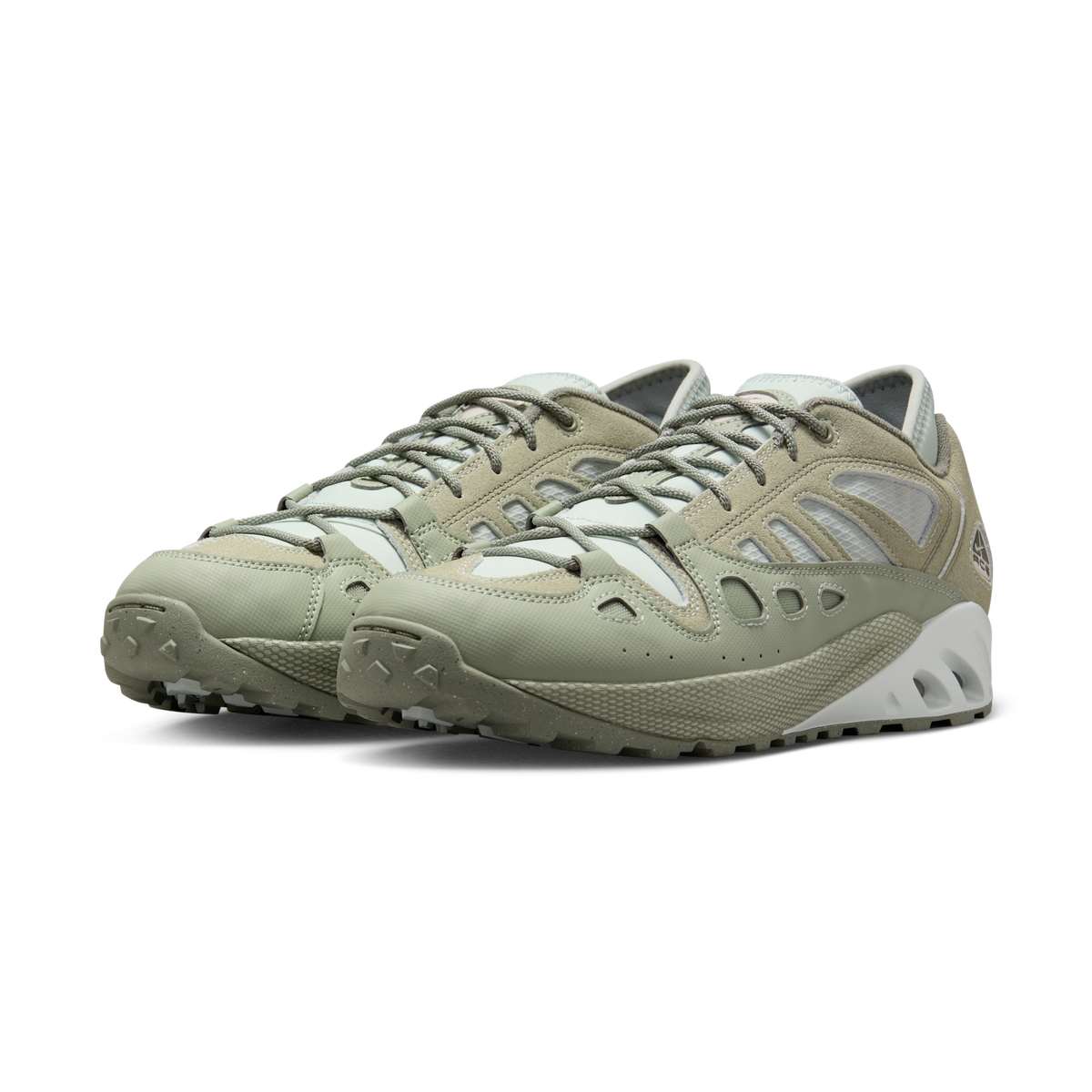 Nike ACG Air Exploraid Jade Horizon Light Silver Light Orewood Brown Dark Stucco