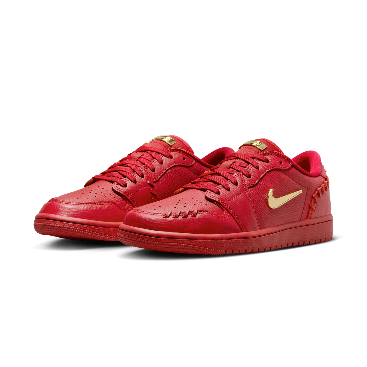 Jordan 1 Low Method of Make Gym Red Metallic Gold (Women's)