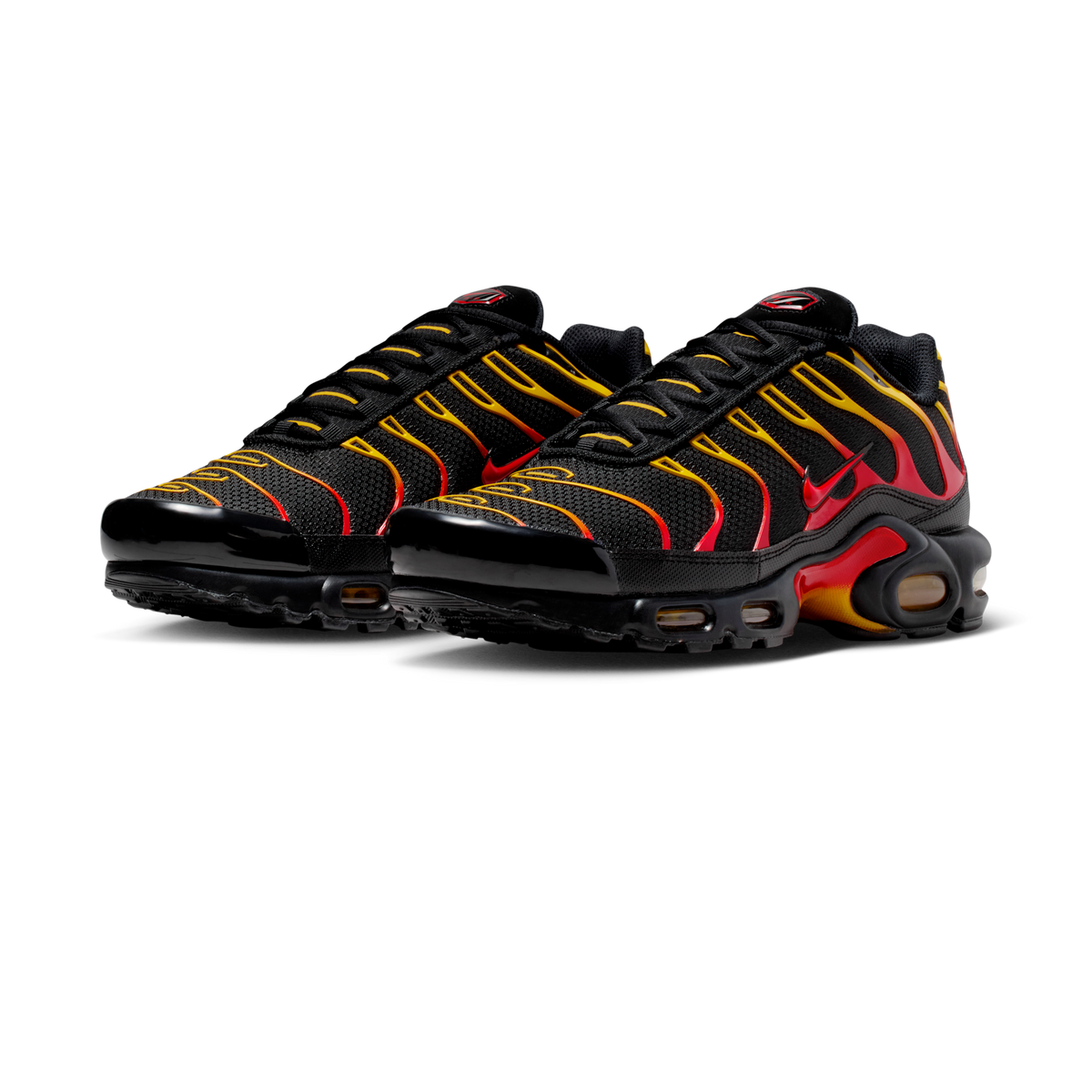 Nike Air Max Plus Black University Gold Red