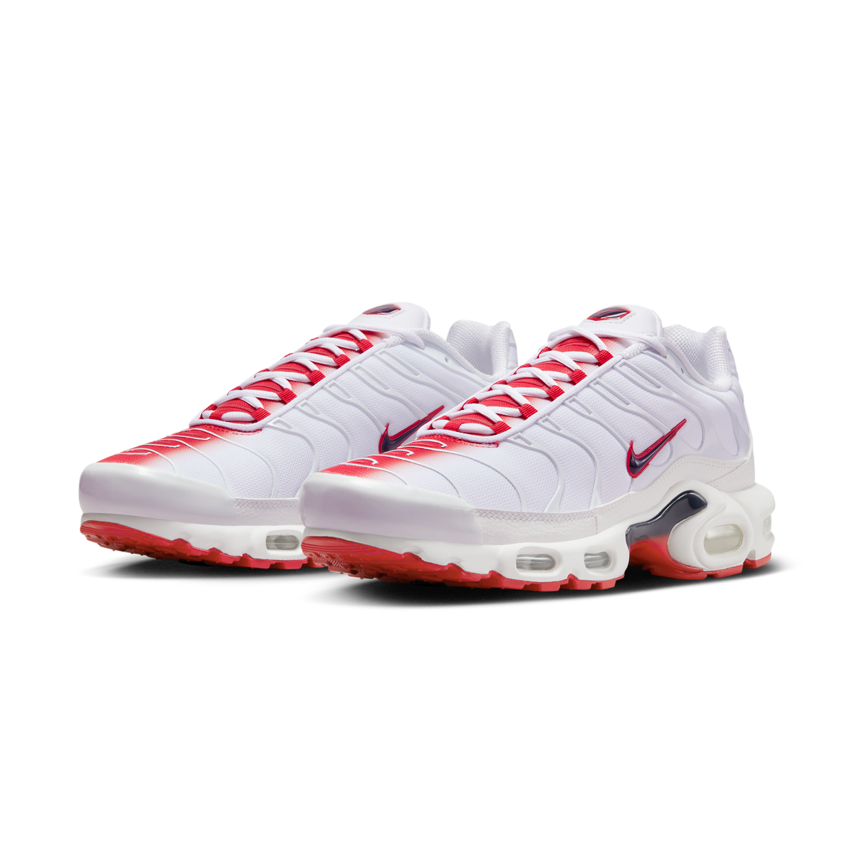 Nike Air Max Plus White University Red | FN3410-100