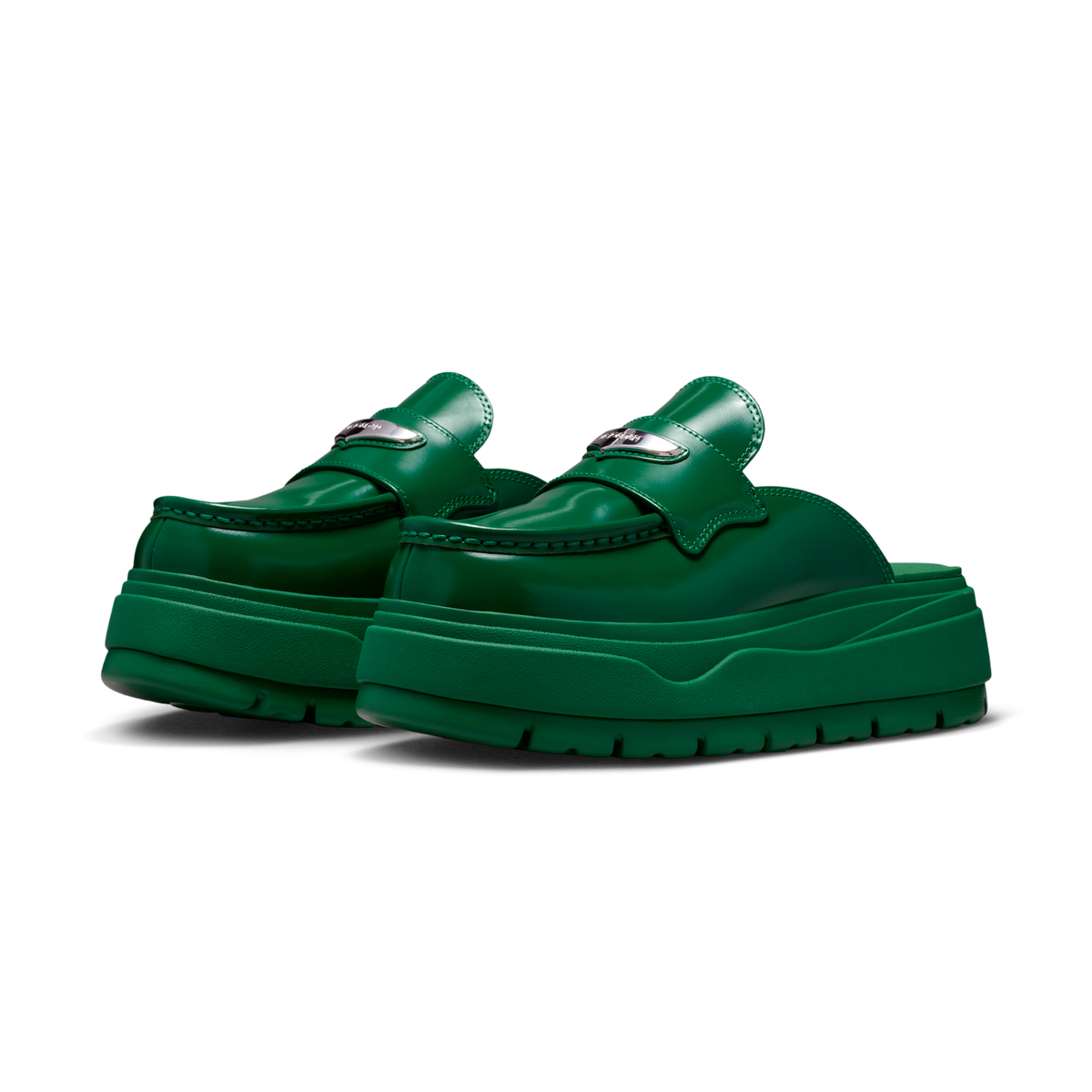 Jordan Mule Malachite Metallic Silver (Women's)