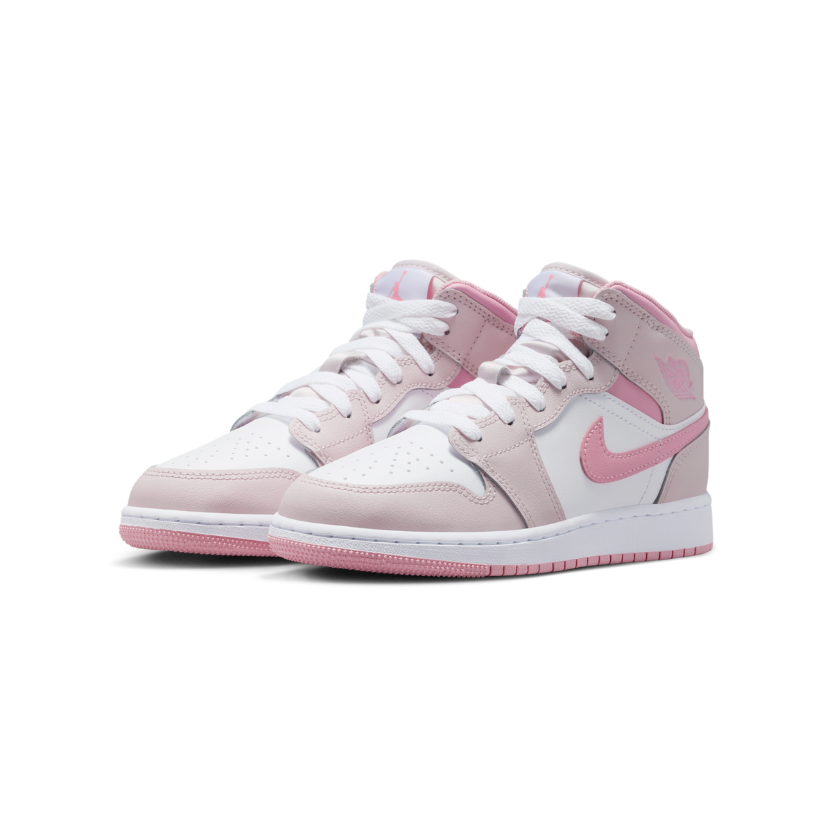 Jordan 1 Mid Pearl Pink White (GS)