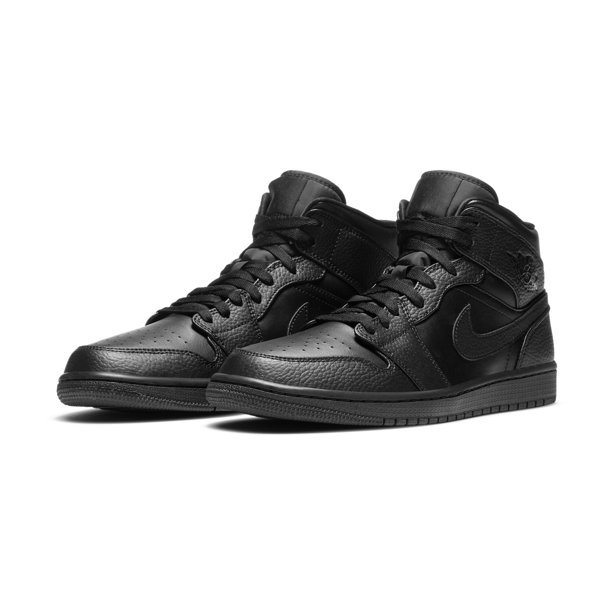 Jordan 1 Mid Triple Black