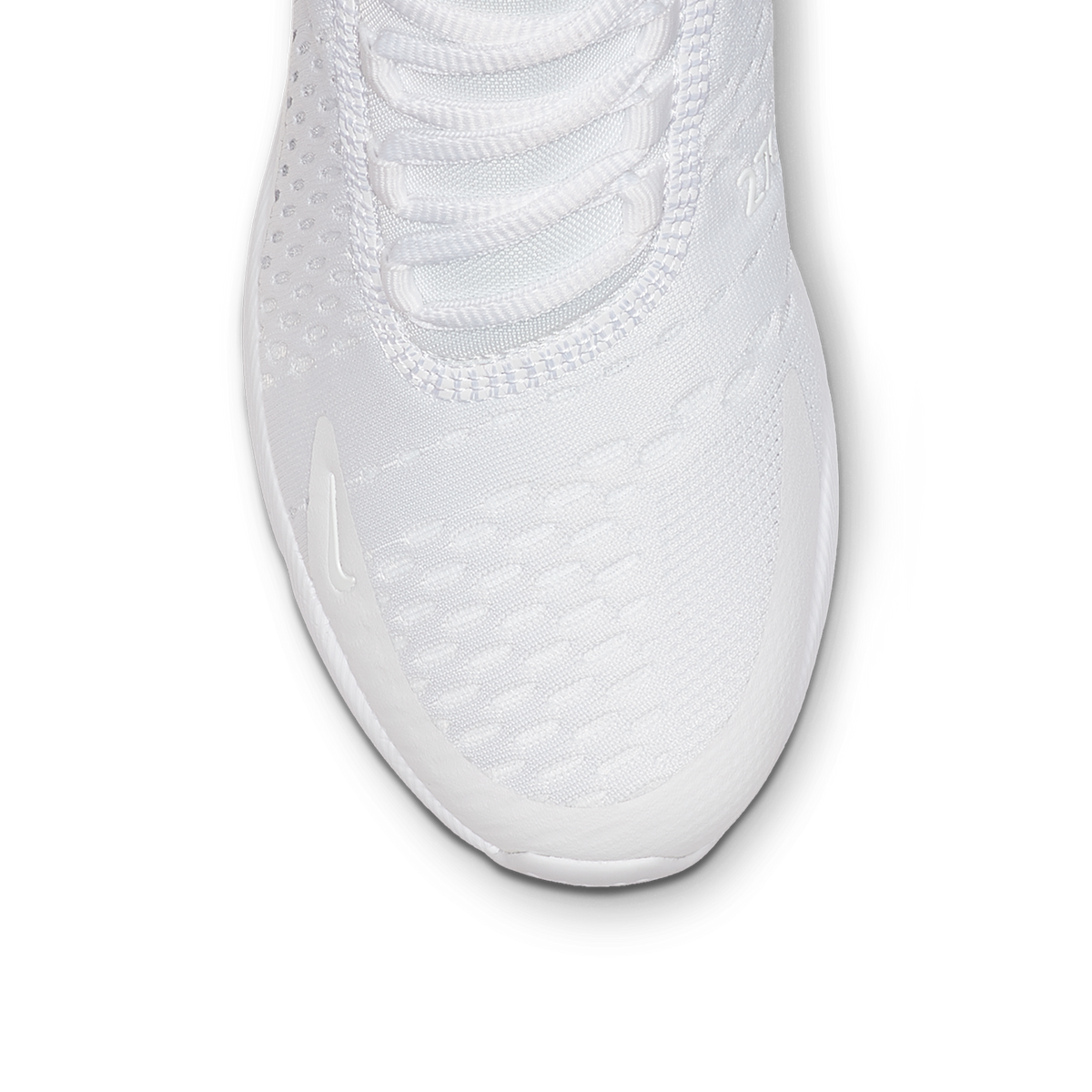 Nike Air Max 270 White Metallic Silver (GS)