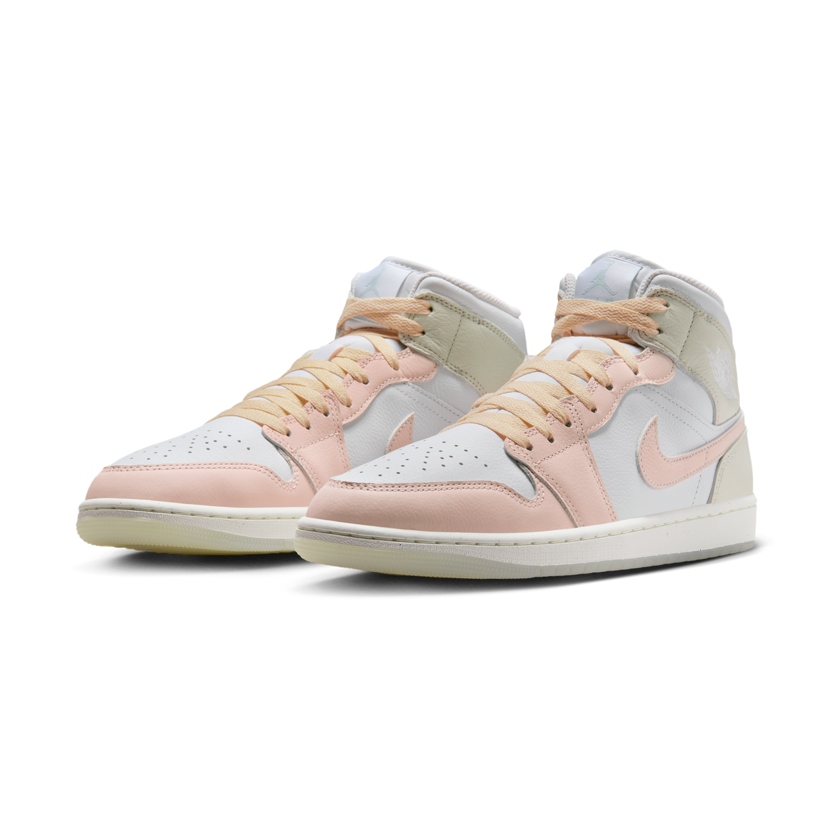 Jordan 1 Mid SE White Sea Glass Glacier Blue Guava Ice
