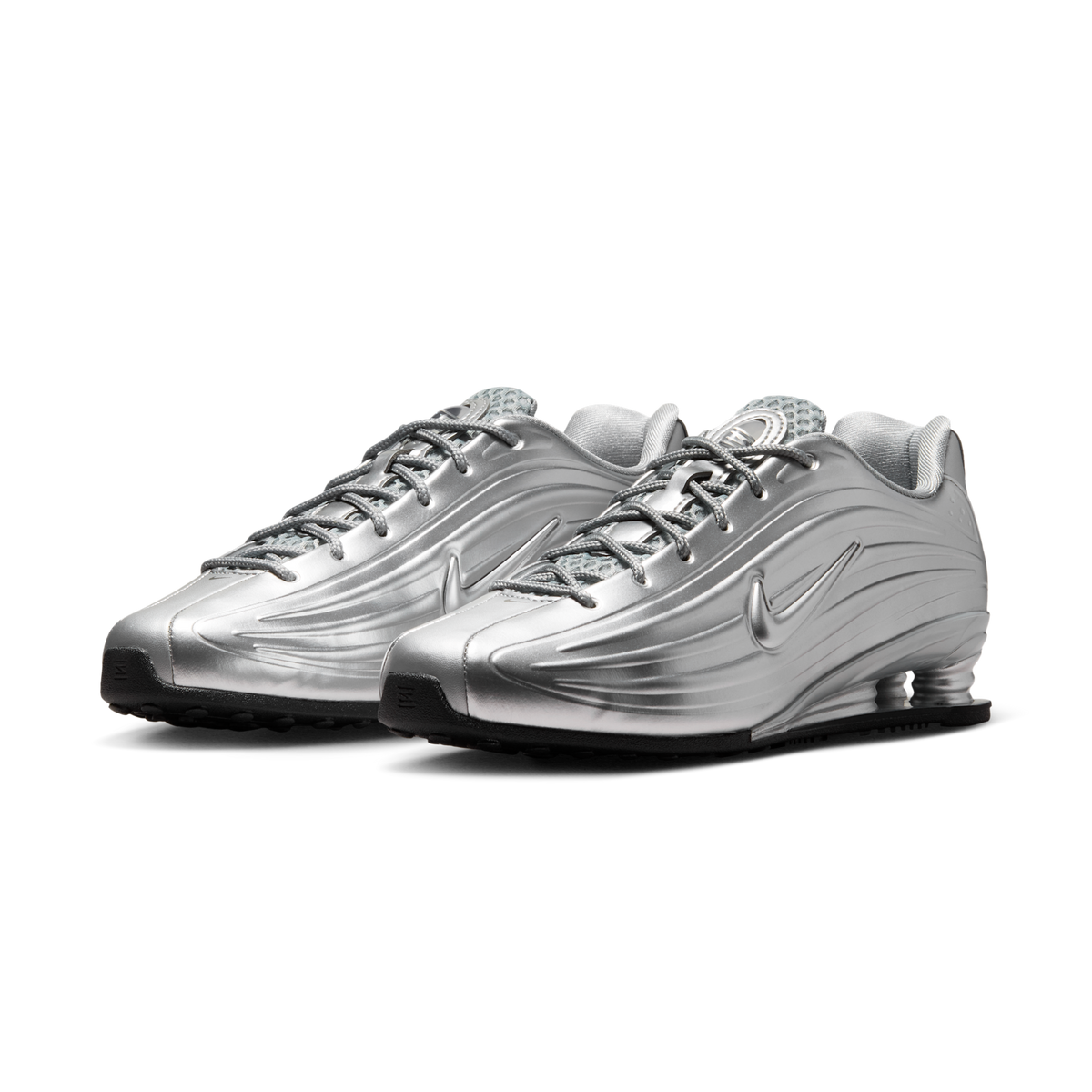 Nike Shox Z Metallic Silver Black (Women's) | IO7843-002