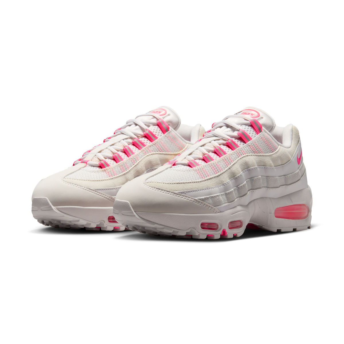 Nike Air Max 95 OG Big Bubble Vast Grey Hyper Pink (Women's) | IB6396-002