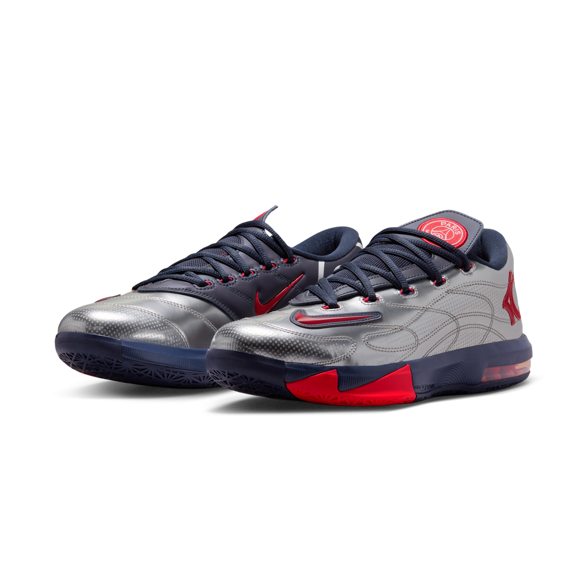 Nike KD 6 PSG Paris Saint-Germain Metallic Silver Navy